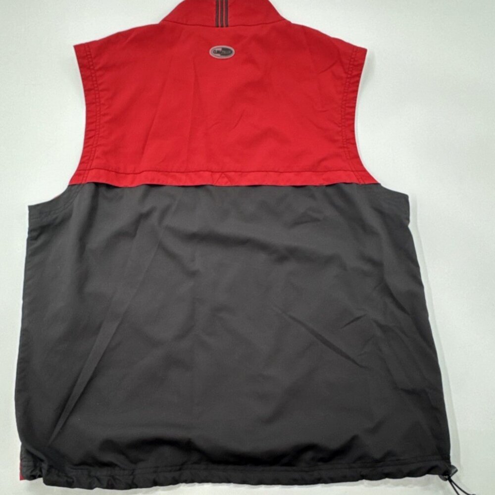 Adidas Windbreaker Vest Mens Large 1/4 Zip Pullover Golf Climaproof Mesh Lined - Picture 2 of 15